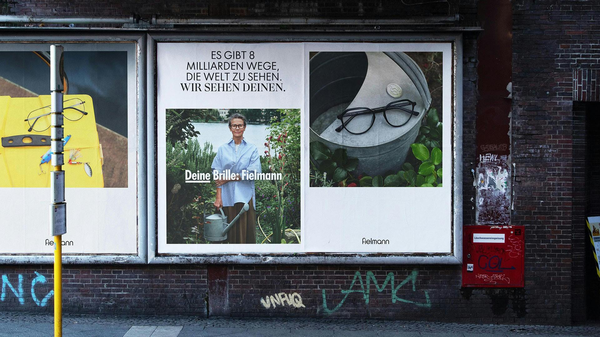 Deine Brille: Fielmann billboard